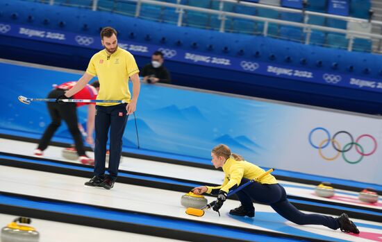 China Olympics 2022 Curling Mixed Doubles