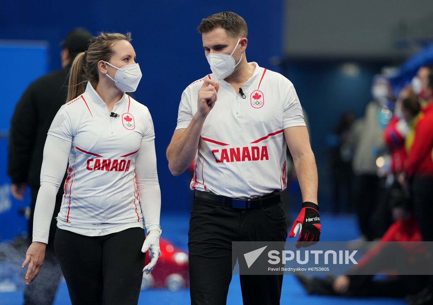 China Olympics 2022 Curling Mixed Doubles