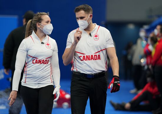 China Olympics 2022 Curling Mixed Doubles