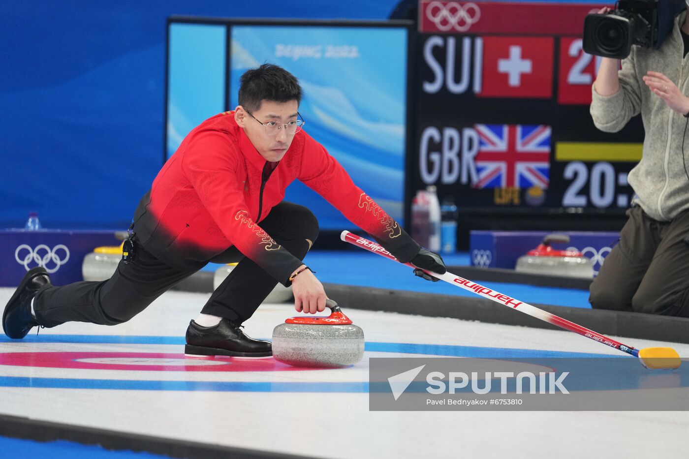 China Olympics 2022 Curling Mixed Doubles