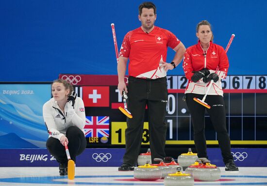 China Olympics 2022 Curling Mixed Doubles