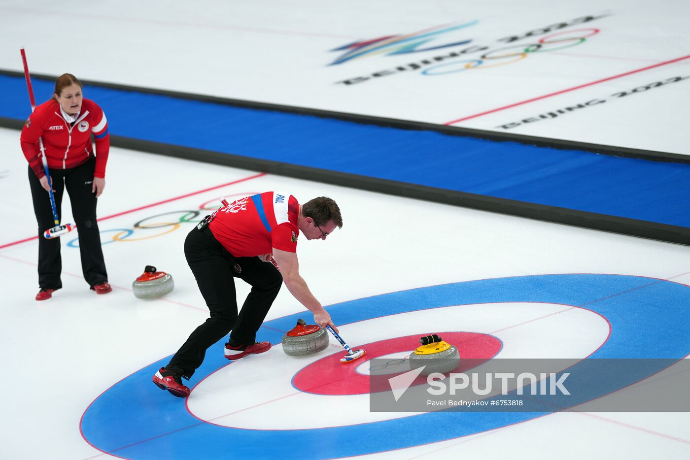 China Olympics 2022 Curling Mixed Doubles