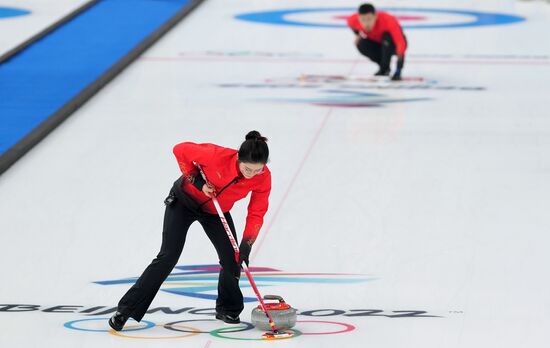 China Olympics 2022 Curling Mixed Doubles