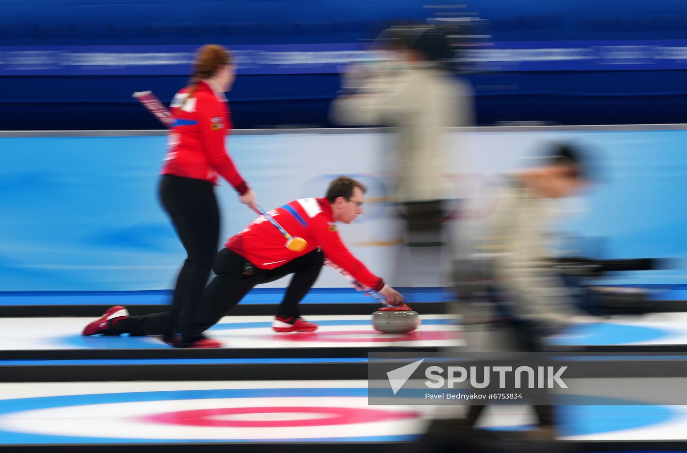 China Olympics 2022 Curling Mixed Doubles