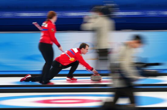 China Olympics 2022 Curling Mixed Doubles