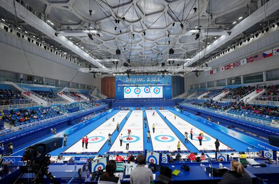 China Olympics 2022 Curling Mixed Doubles