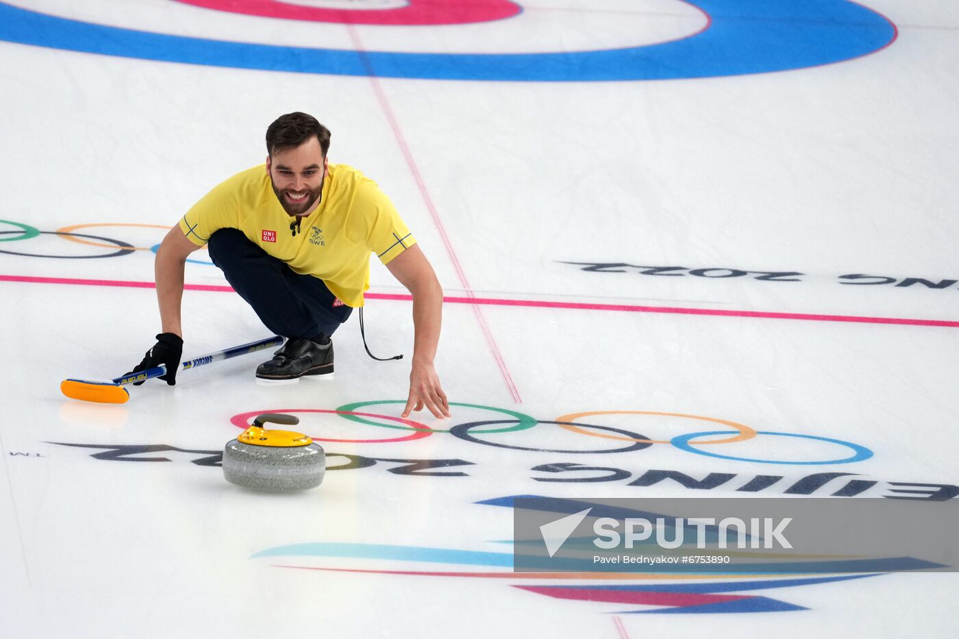 China Olympics 2022 Curling Mixed Doubles