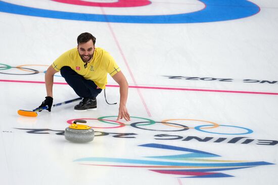 China Olympics 2022 Curling Mixed Doubles