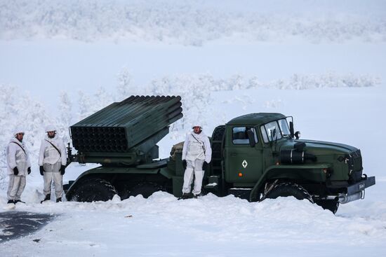 Russia Defence Marines Drills