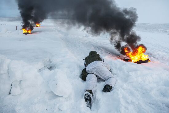 Russia Defence Marines Drills