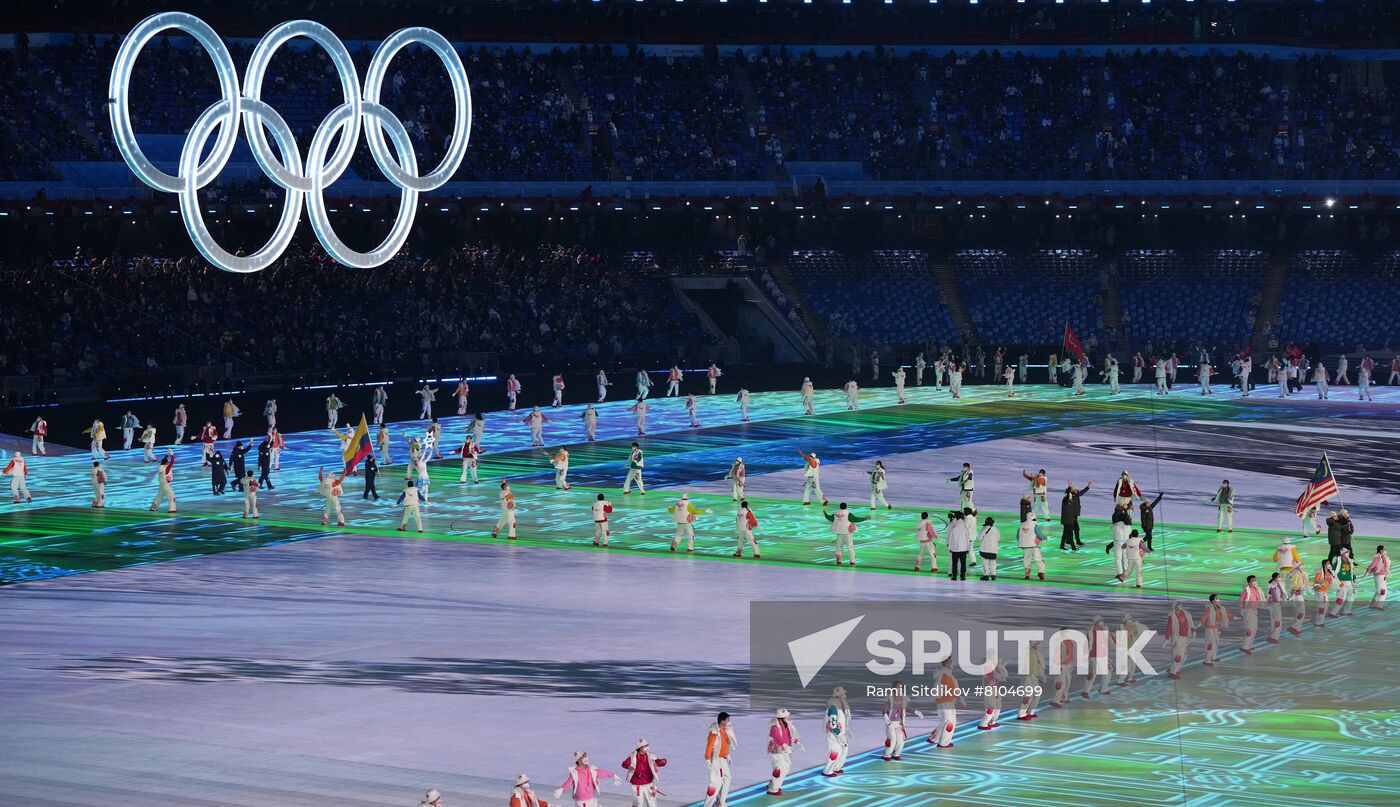 China Olympics 2022 Opening