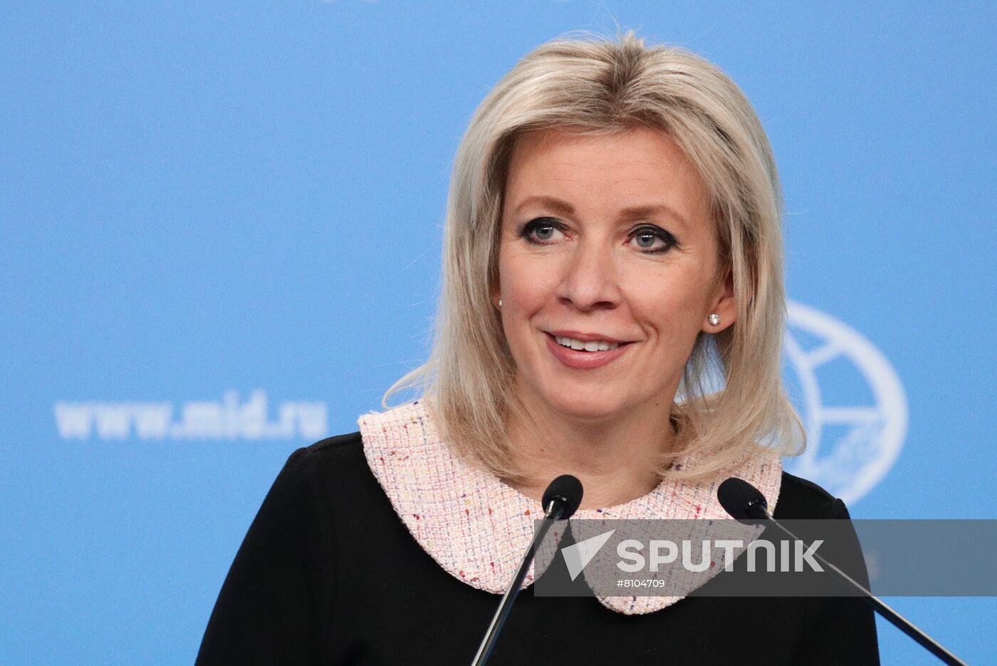 Russia Zakharova Briefing