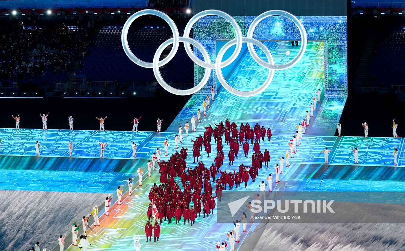 China Olympics 2022 Opening