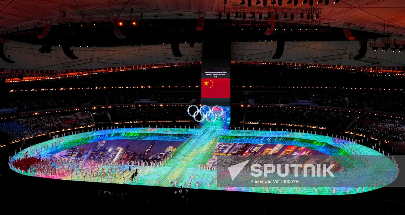 China Olympics 2022 Opening
