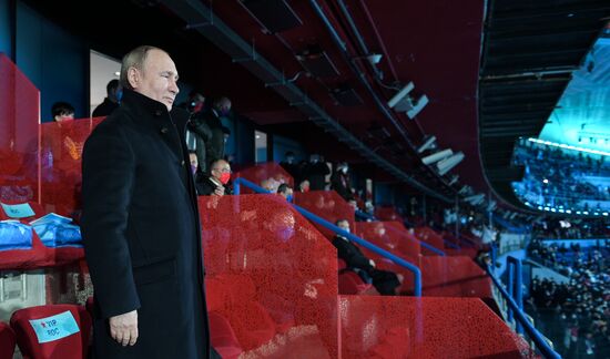 China Russia Putin Olympics 2022 Opening