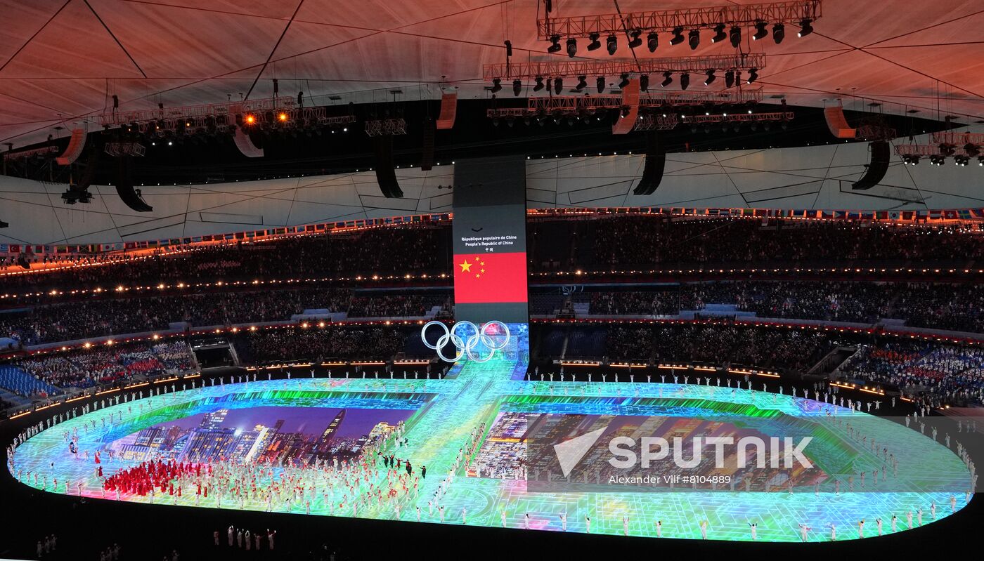 China Olympics 2022 Opening