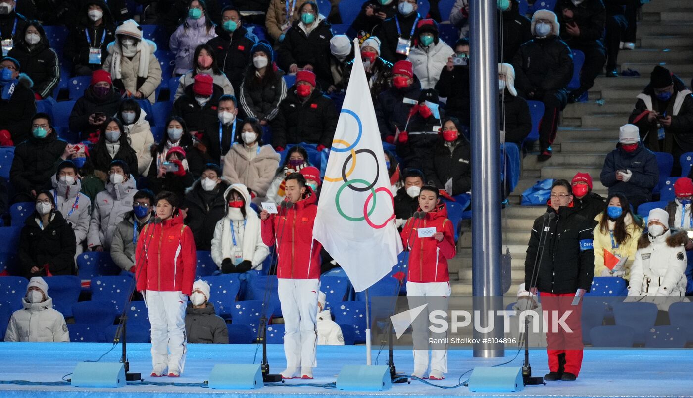 China Olympics 2022 Opening