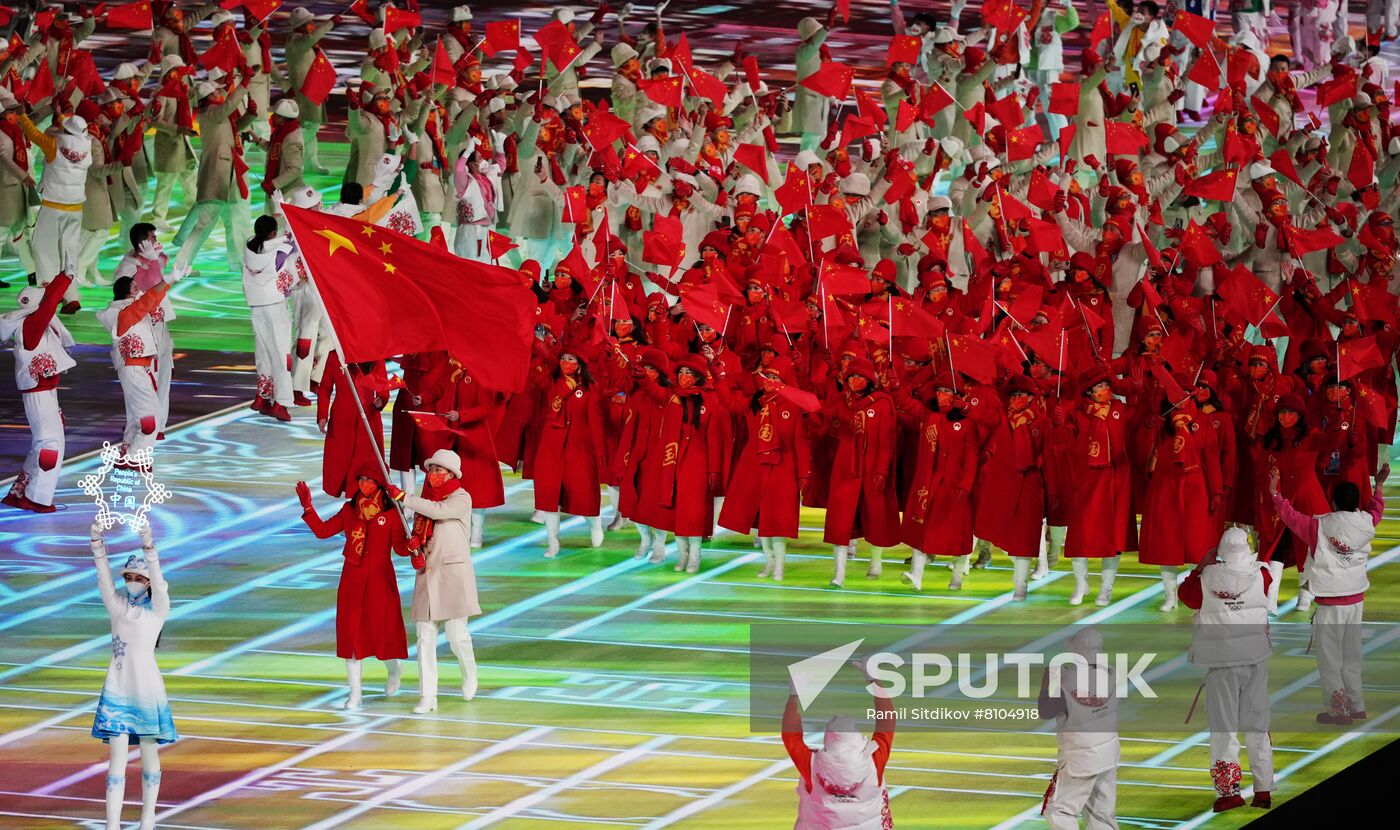 China Olympics 2022 Opening