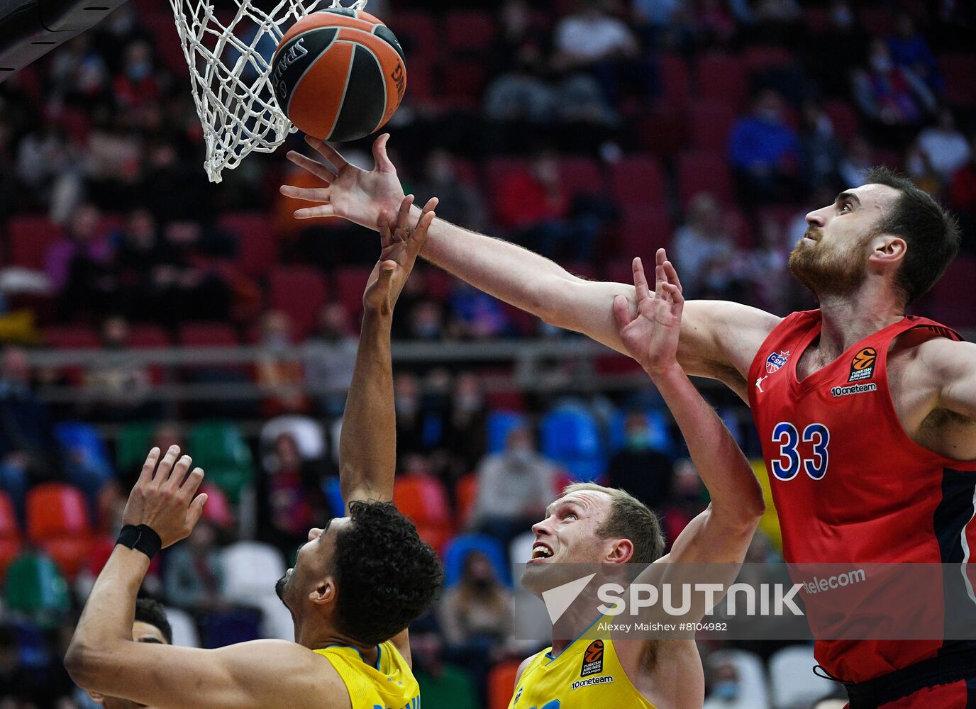 Russia Basketball Euroleague CSKA - ALBA