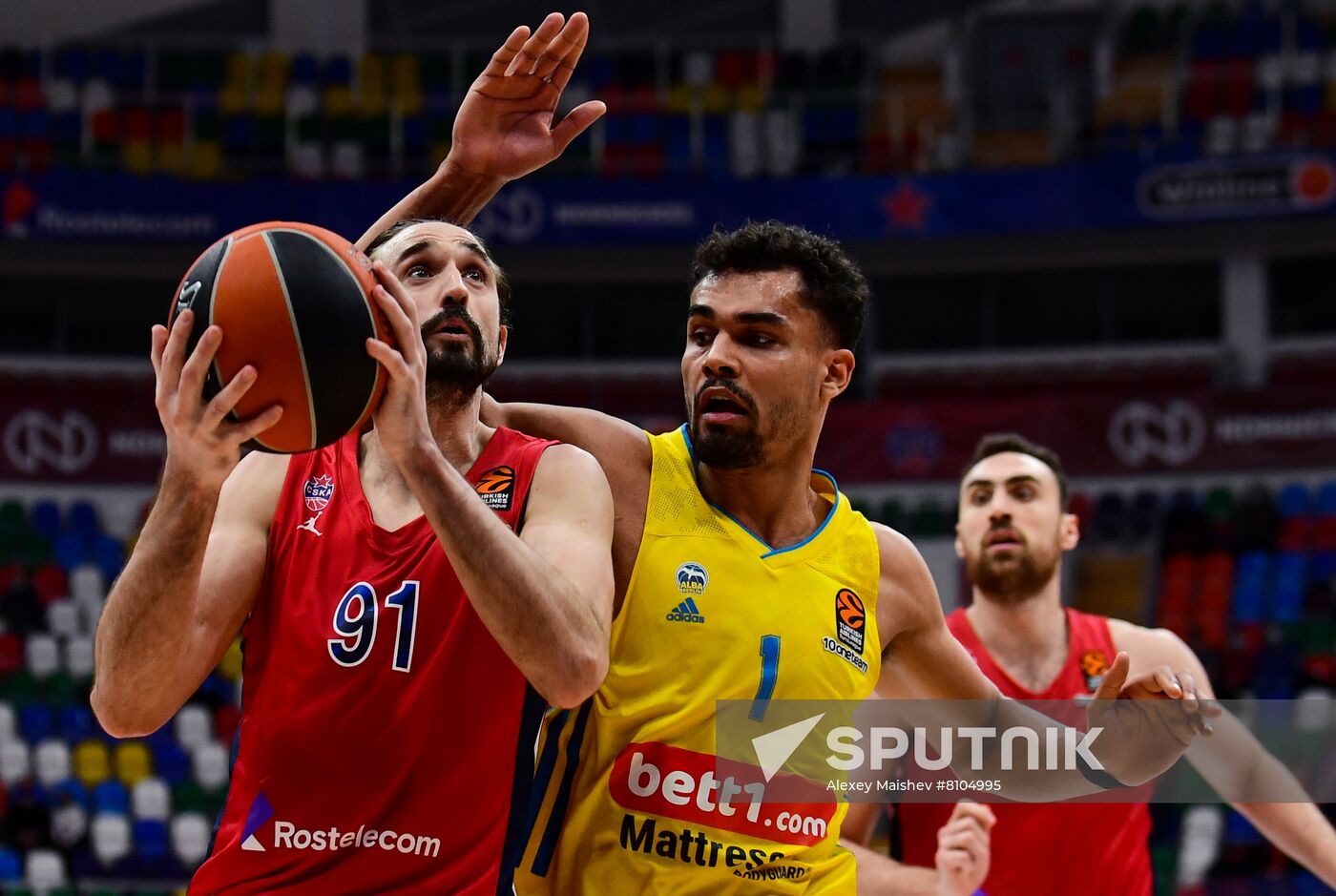 Russia Basketball Euroleague CSKA - ALBA