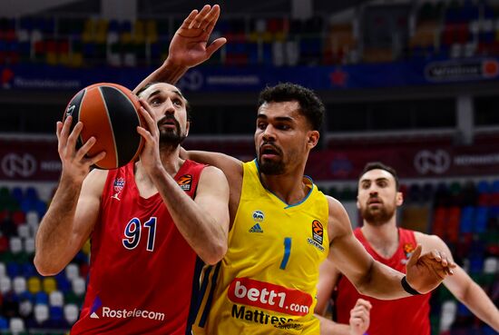 Russia Basketball Euroleague CSKA - ALBA