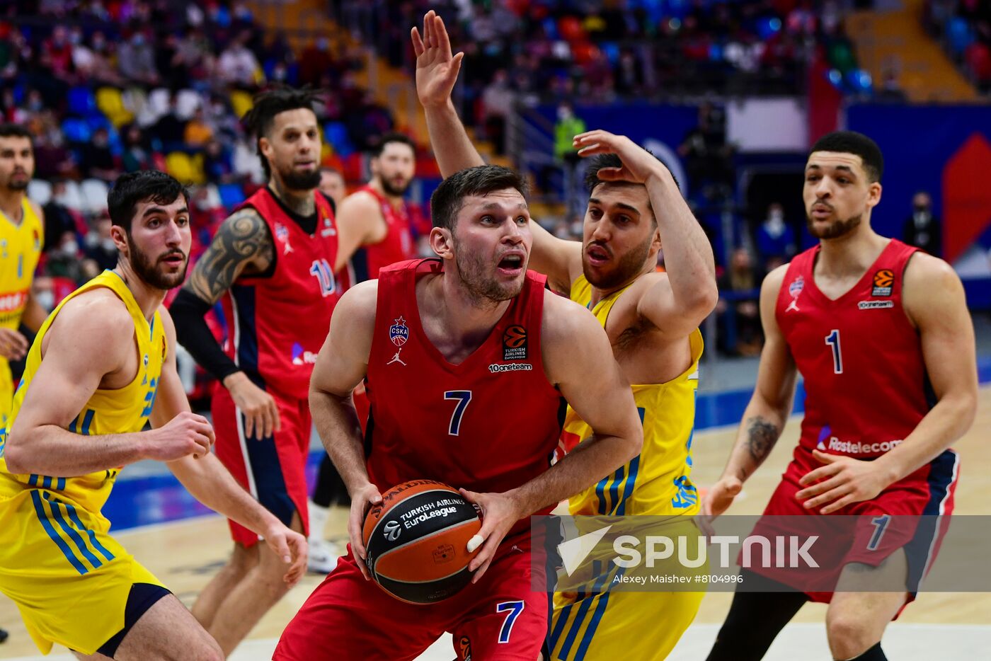 Russia Basketball Euroleague CSKA - ALBA