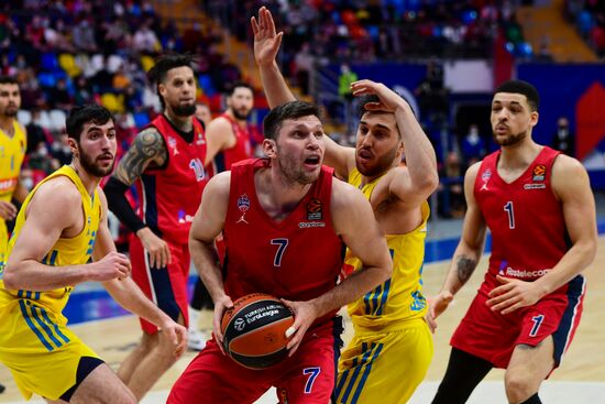 Russia Basketball Euroleague CSKA - ALBA