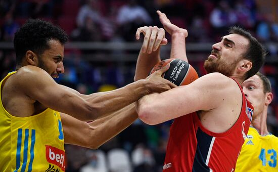 Russia Basketball Euroleague CSKA - ALBA