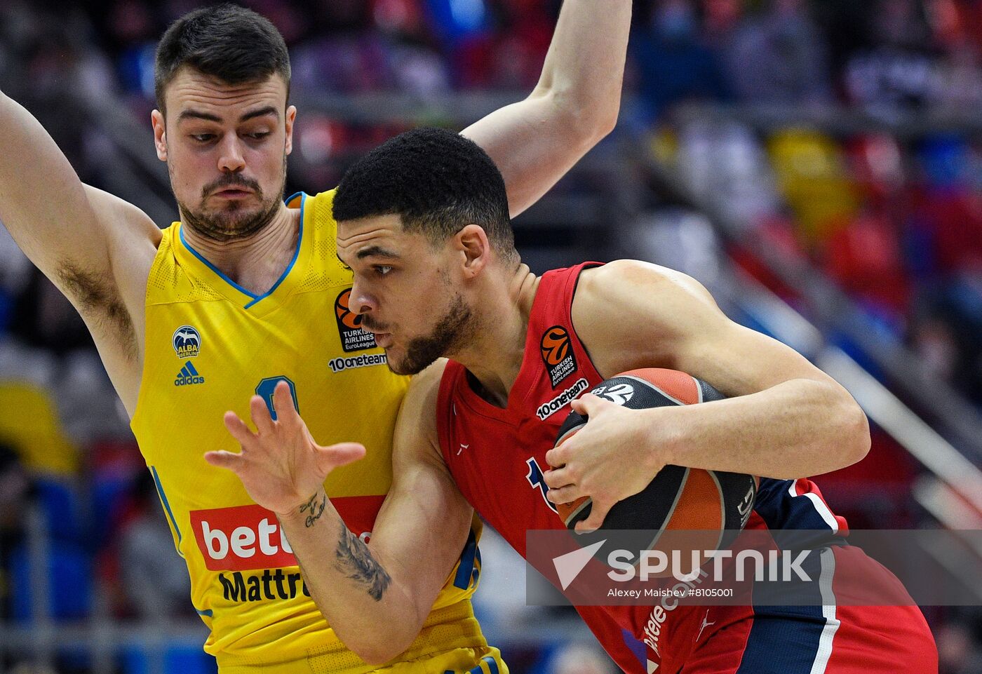 Russia Basketball Euroleague CSKA - ALBA