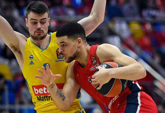 Russia Basketball Euroleague CSKA - ALBA