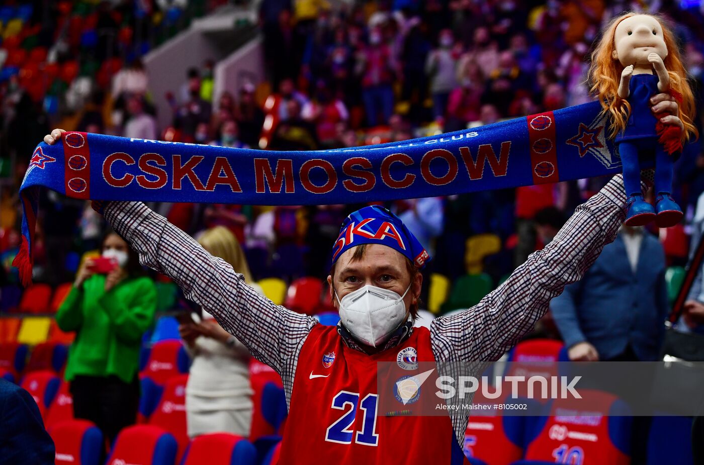 Russia Basketball Euroleague CSKA - ALBA