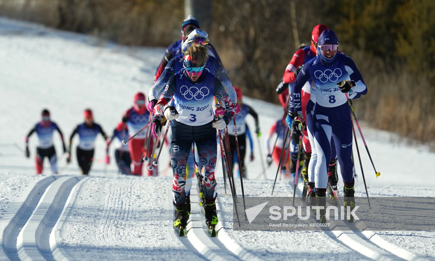 China Olympics 2022 Cross-Country Skiing Women