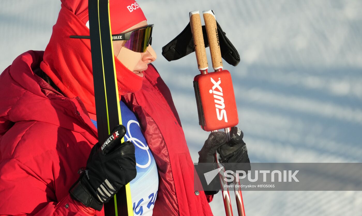 China Olympics 2022 Cross-Country Skiing Women