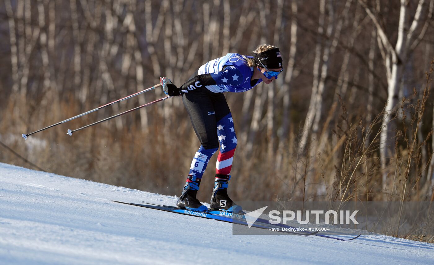 China Olympics 2022 Cross-Country Skiing Women