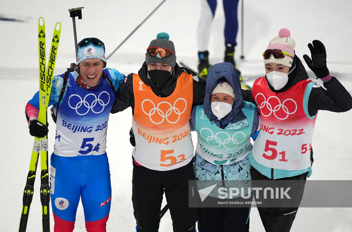 China Olympics 2022 Biathlon Mixed Relay
