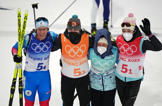 China Olympics 2022 Biathlon Mixed Relay