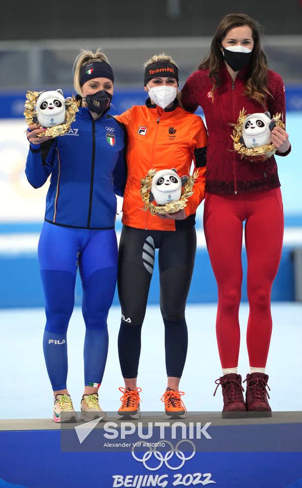 China Olympics 2022 Speed Skating Women