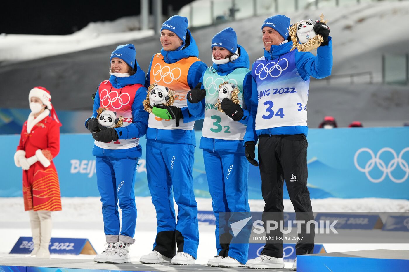 China Olympics 2022 Biathlon Mixed Relay