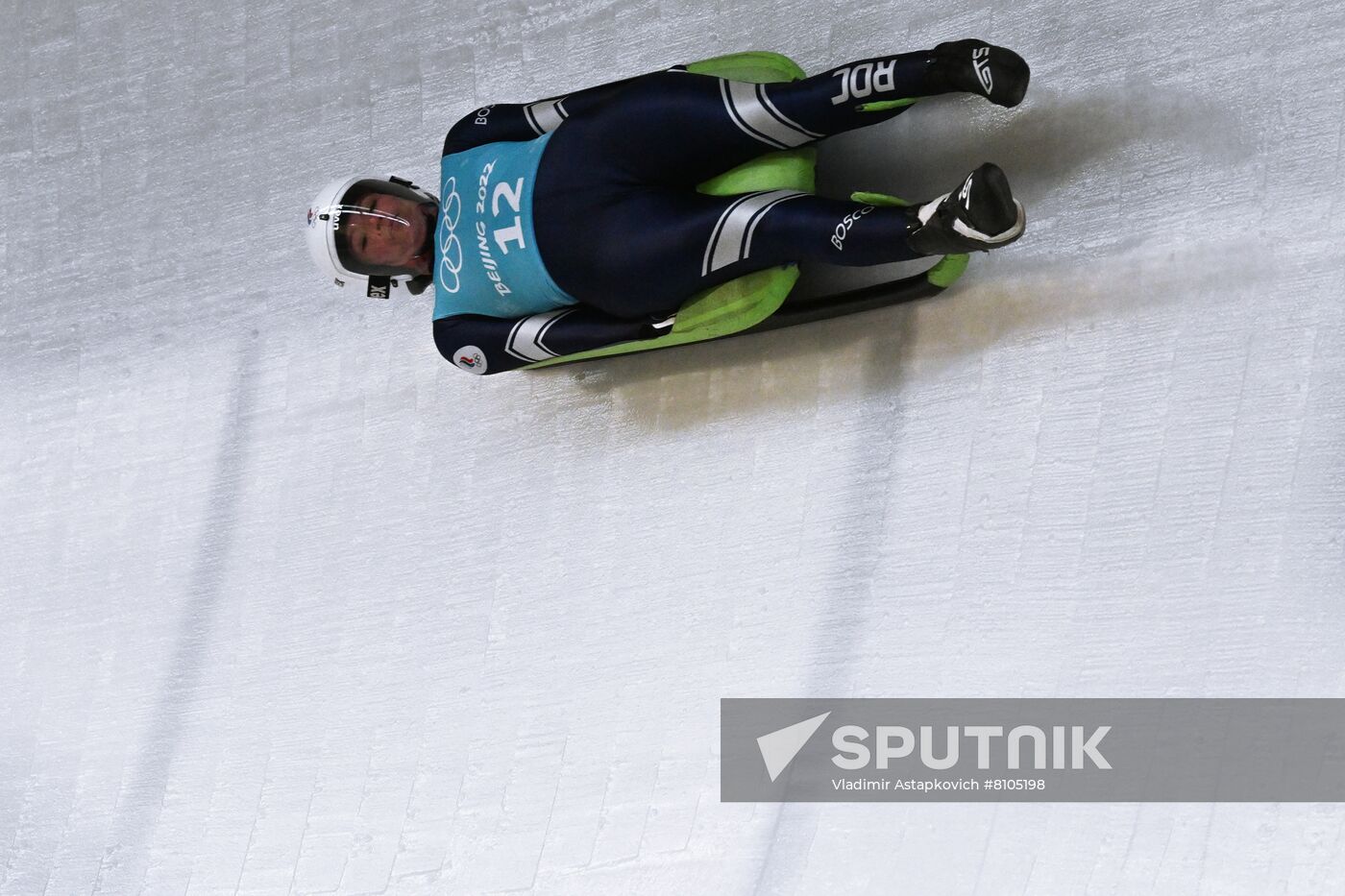 China Olympics 2022 Luge Women Training