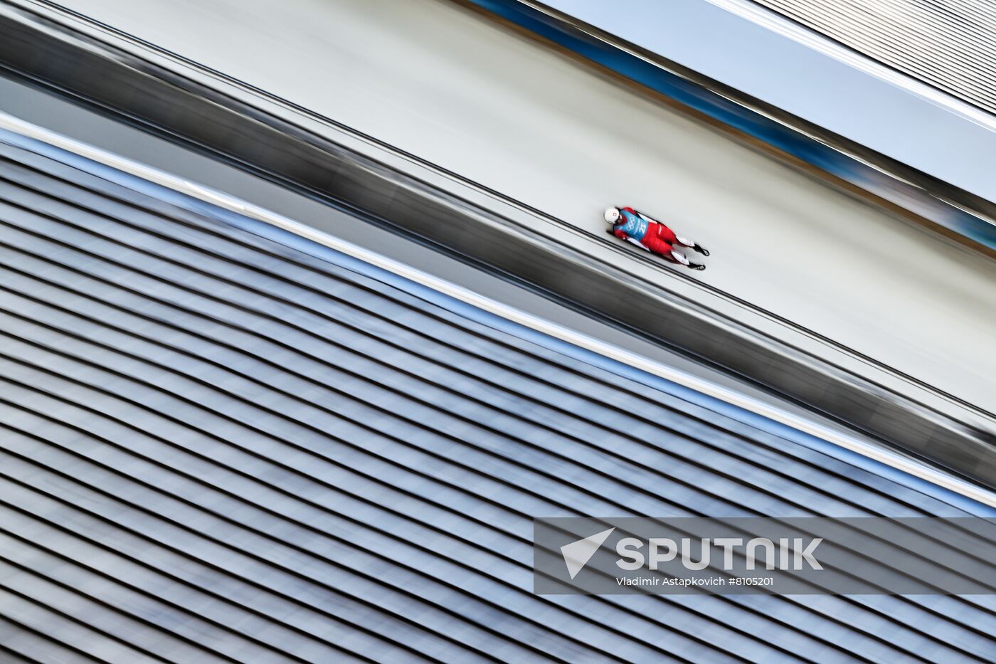 China Olympics 2022 Luge Women Training