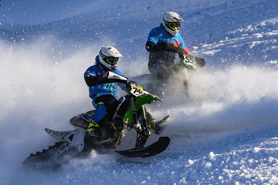 Russia Snowcross Snow Bike Cup