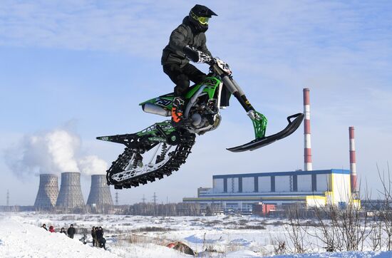 Russia Snowcross Snow Bike Cup