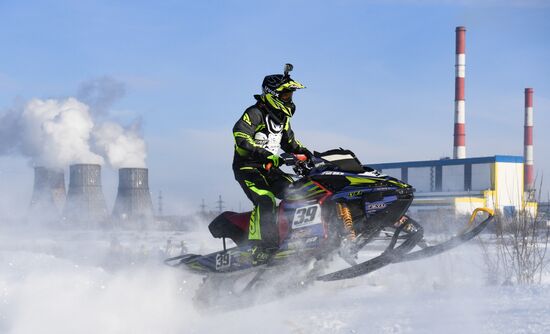 Russia Snowcross Snow Bike Cup