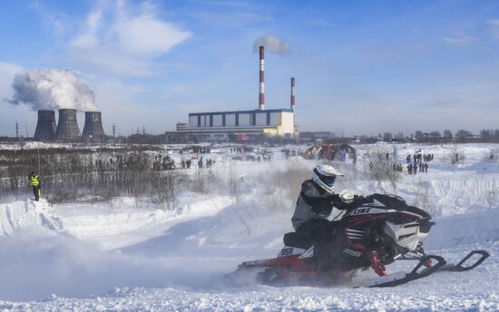 Russia Snowcross Snow Bike Cup