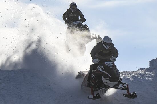 Russia Snowcross Snow Bike Cup