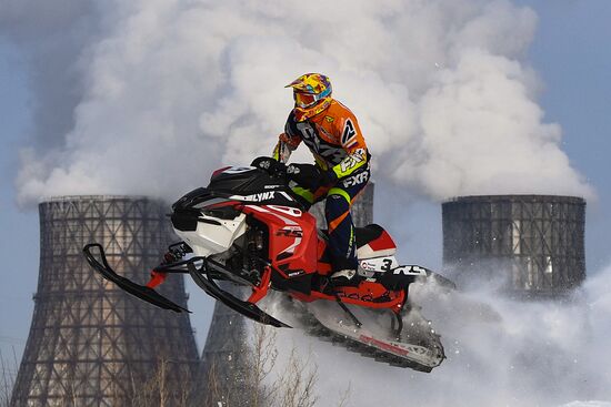 Russia Snowcross Snow Bike Cup