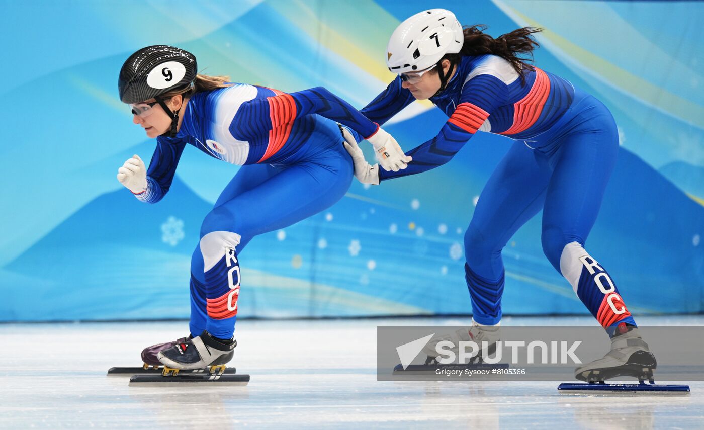 China Olympics 2022 Short Track Speed Skating