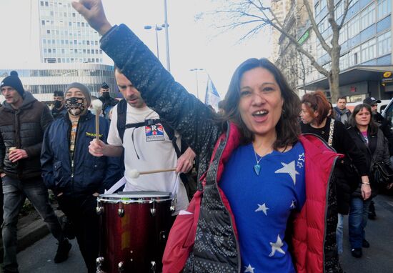 France Coronavirus Restrictions Protest