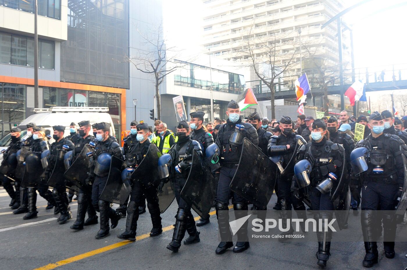 France Coronavirus Restrictions Protest