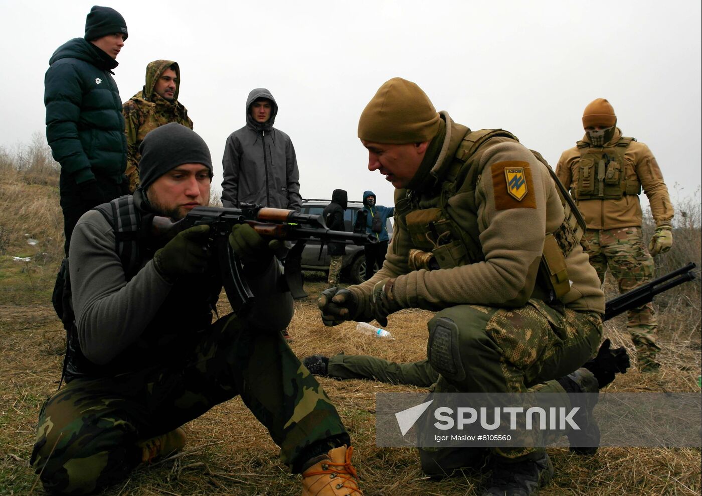Ukraine Defence Civilians Exercises